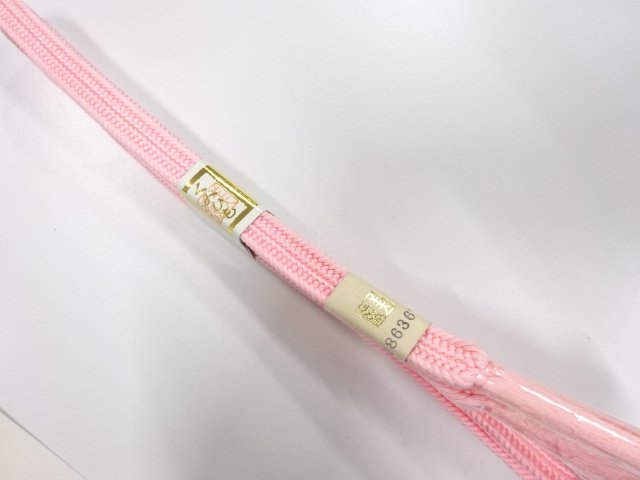 未使用品　正絹　手組帯締め